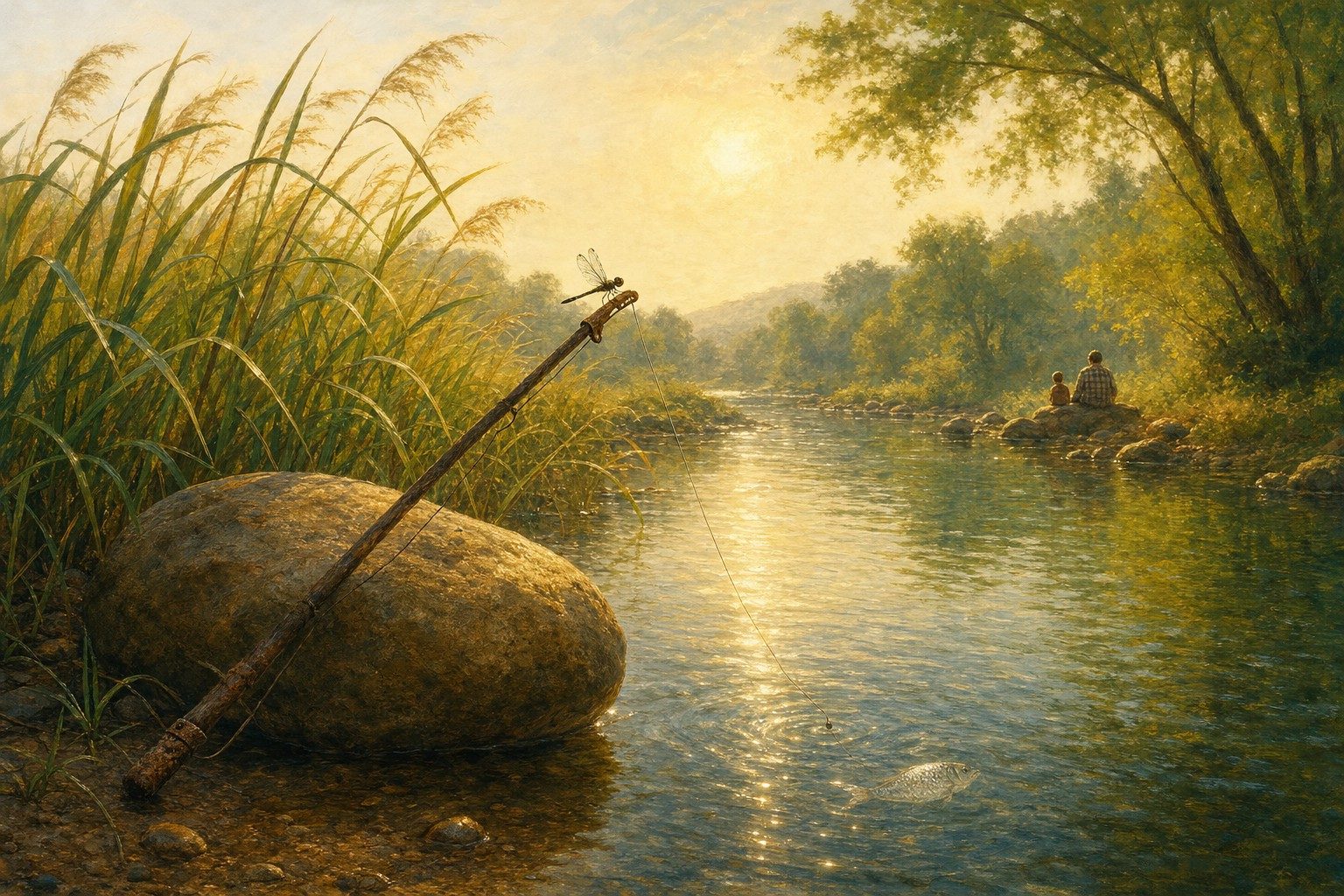 A Child by the Stone